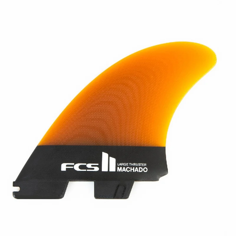 footstraps for better grip and traction-FCS II ROB MACHADO TRI-KEEL FINS