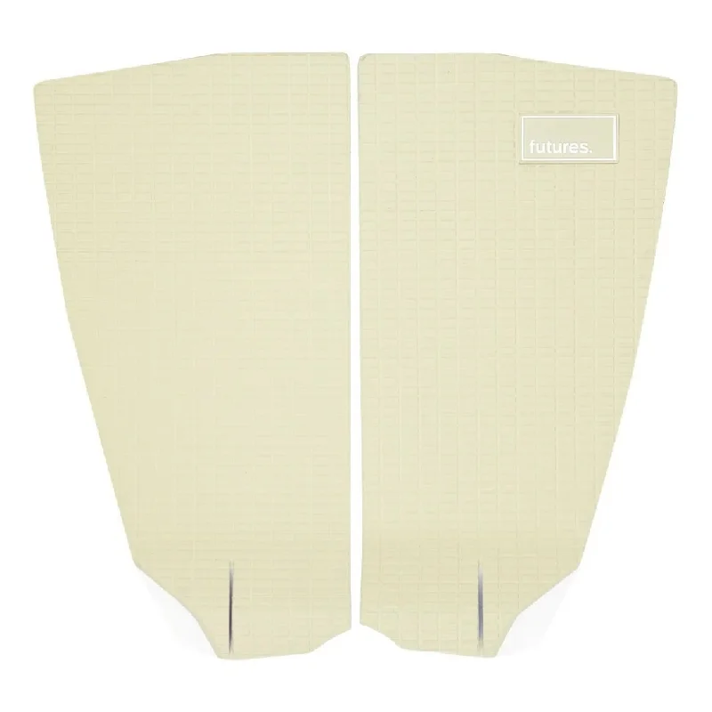 surf pads for maximum performance-Futures Wildcat Surfboard Tail Pad - Cream