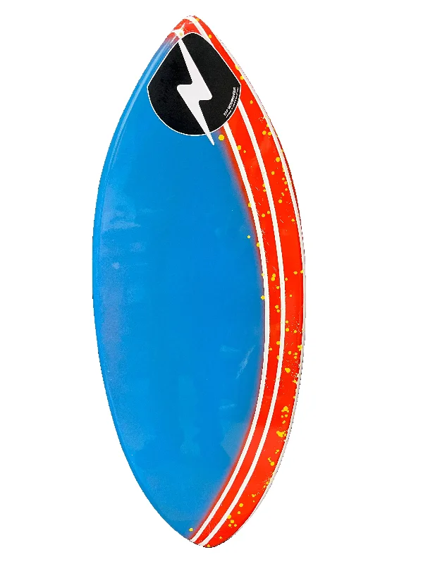 surfboards for better rail-to-rail transitions-Zap Large Wedge 49" Red/ Blue