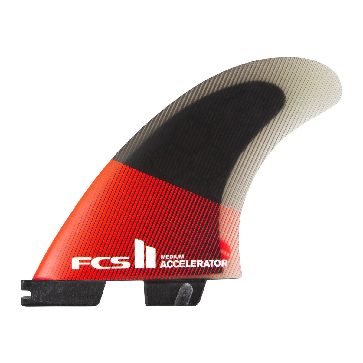 surfboards with reinforced construction for durability-FCS II Accelerator PC Red/Blk