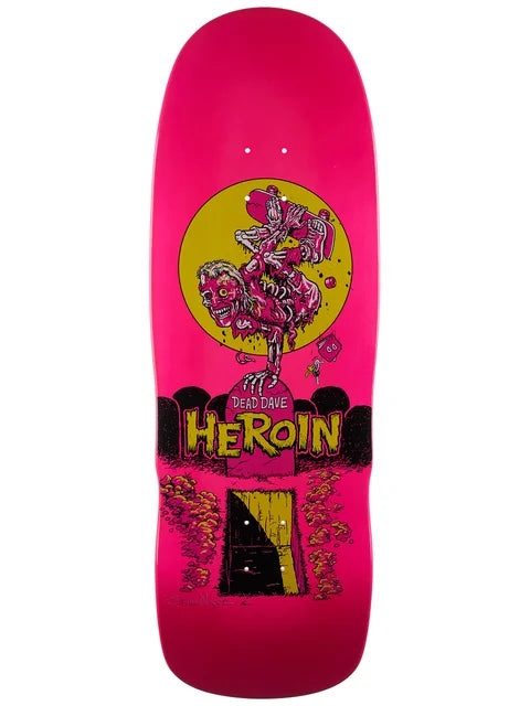 surfboards with minimal drag-Heroin Dead Dave Zombie Deck 10.4