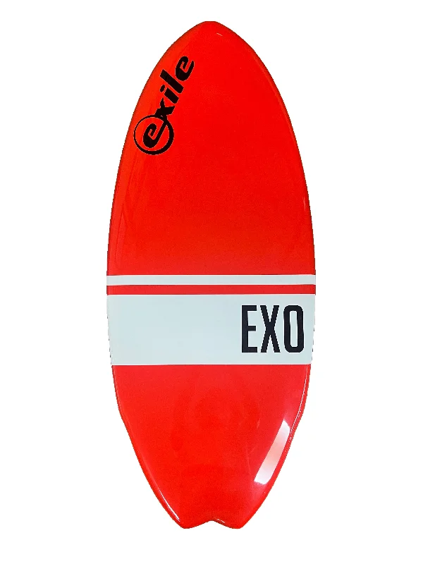 durable longboards for cruising-Exile Med 48" Dude! Cruise EX0 (Red)