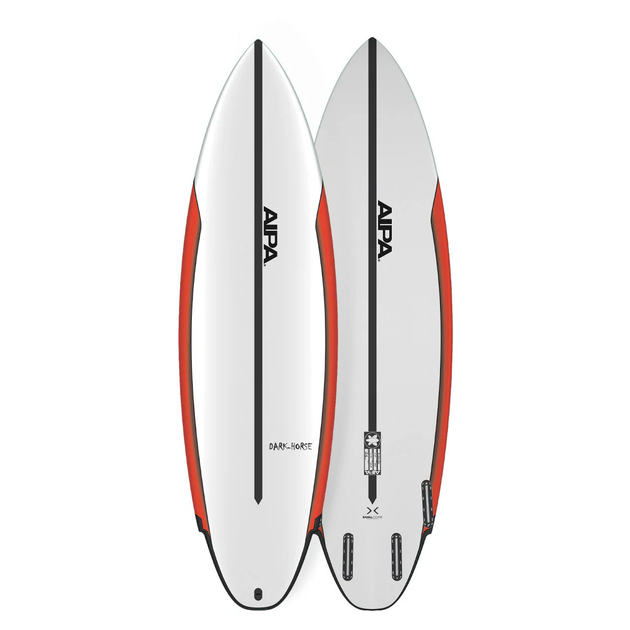 surfboards for heavy riders and big waves-Aipa Surftech Dark Horse