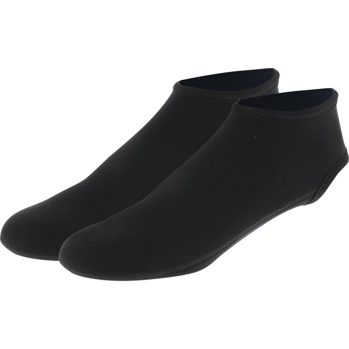 comfortable footstraps for surfing-Block Surf Fin Sock 2mm Md Black