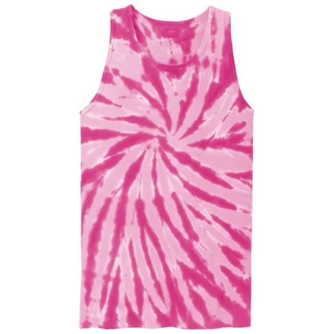 Pink tie-dye