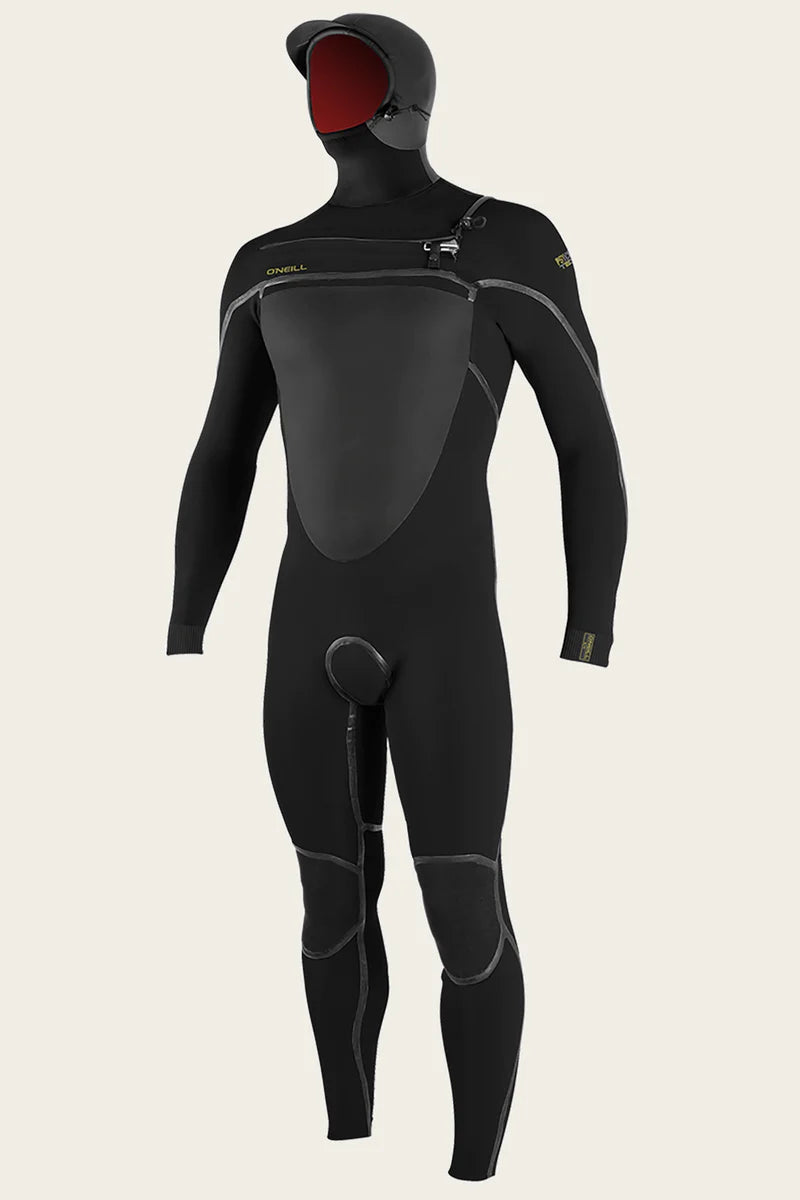 PSYCHO TECH 5.5/4MM CHEST ZIP FULL WETSUIT W/ HOOD