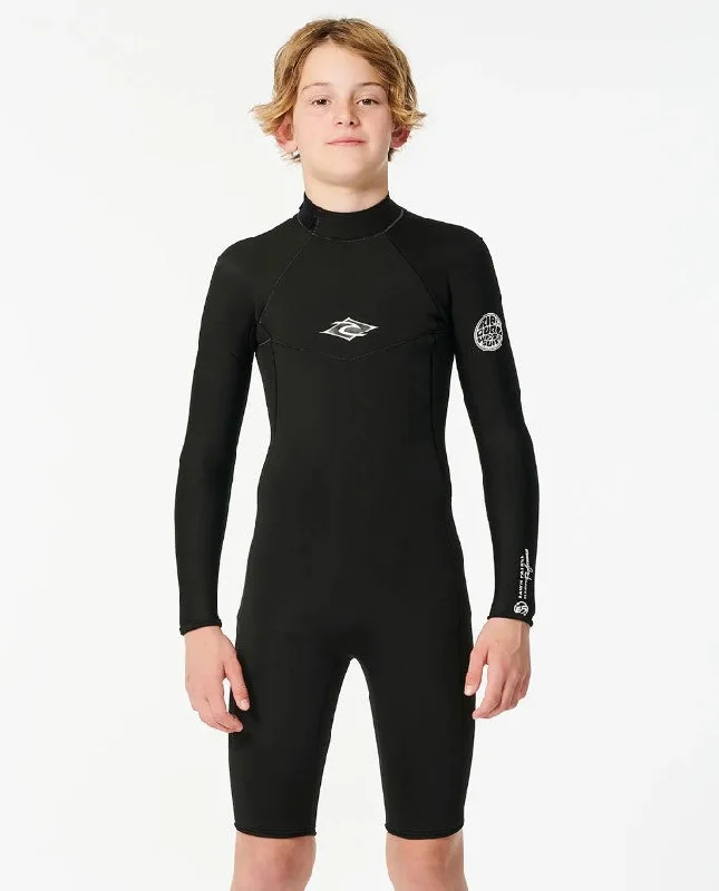 Rip Curl Boys Dawn Patrol 2mm BZ Long Sleeve Wetsuit - Sum24