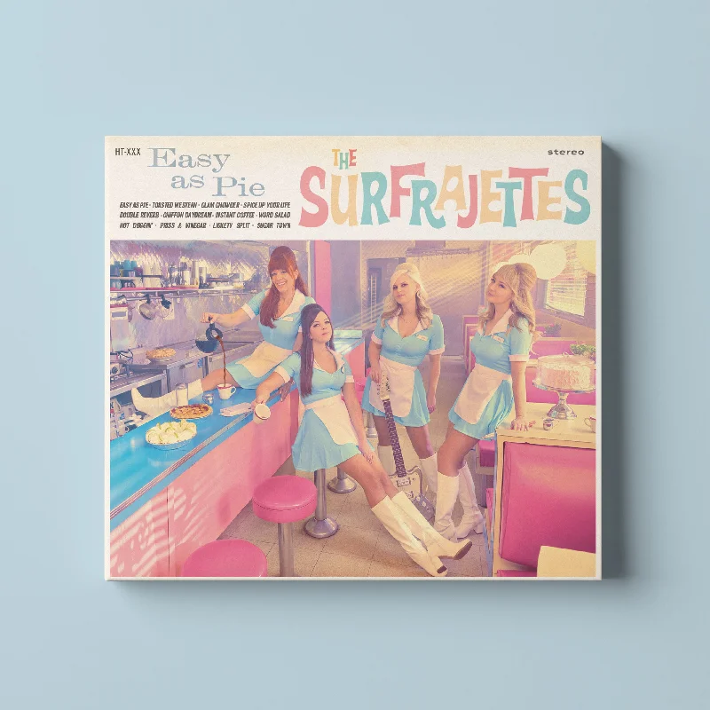 The Surfrajettes "Easy as Pie" CD