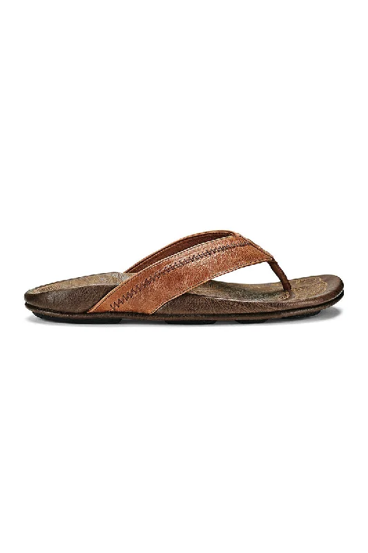 Olukai Hiapo Sandal - Rum / Dark Wood