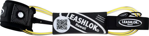 Surfboard Leash Leashlok Team 6' Yellow