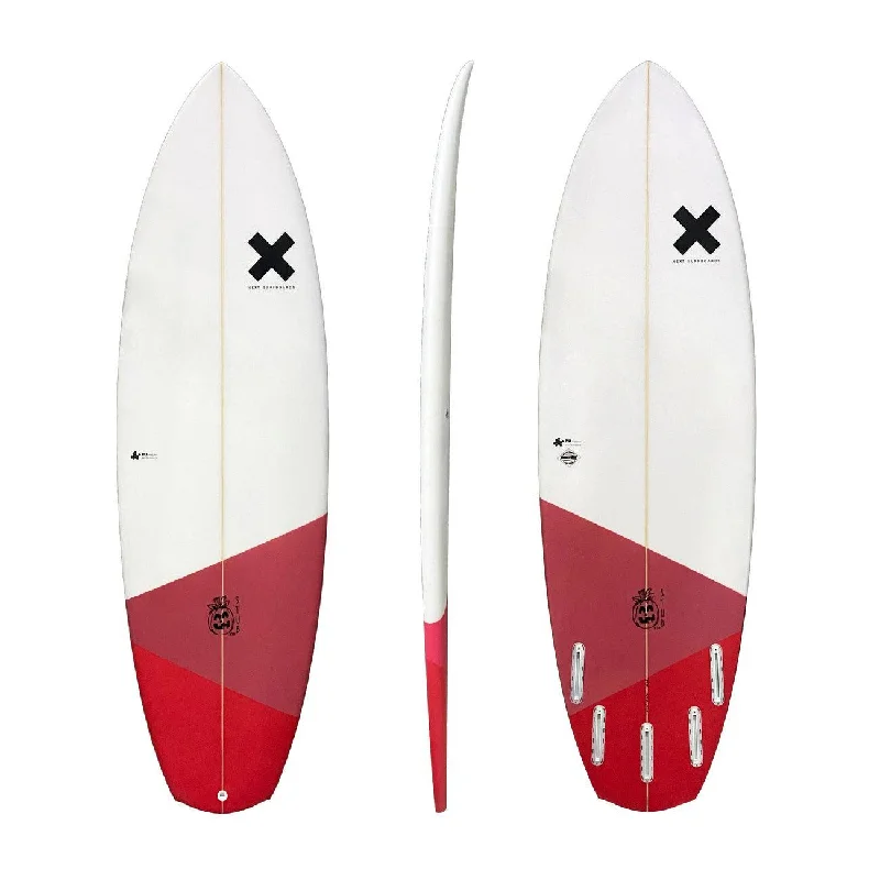 surfboards for maximum power in waves-Next New Stub EPS Surfboard Red