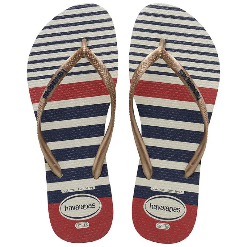 Havaianas Girl's Slim Nautical Flip Flop Sandals