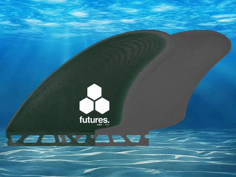 footstraps for better control in large swells-Futures Al Merrick Keel Fin