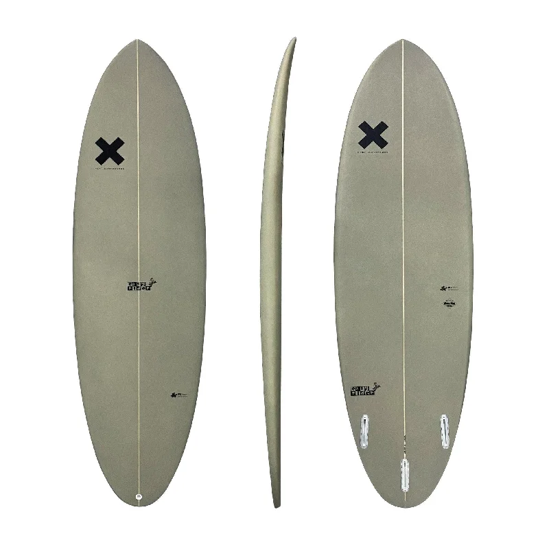 surfboards with increased volume for better buoyancy-Next Easy Rider EPS Surfboard (Grey)