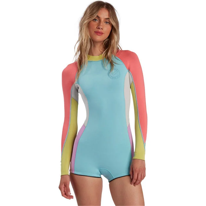 Billabong Spring Fever 2mm Natural Long Sleeve Wetsuit - Sum24