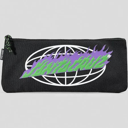 Santa Cruz Global Flame Strip Pencil Case