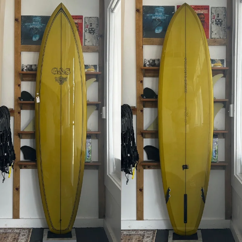 surfboards with soft-top construction for safety-G&S 7'3 "Gypsy"