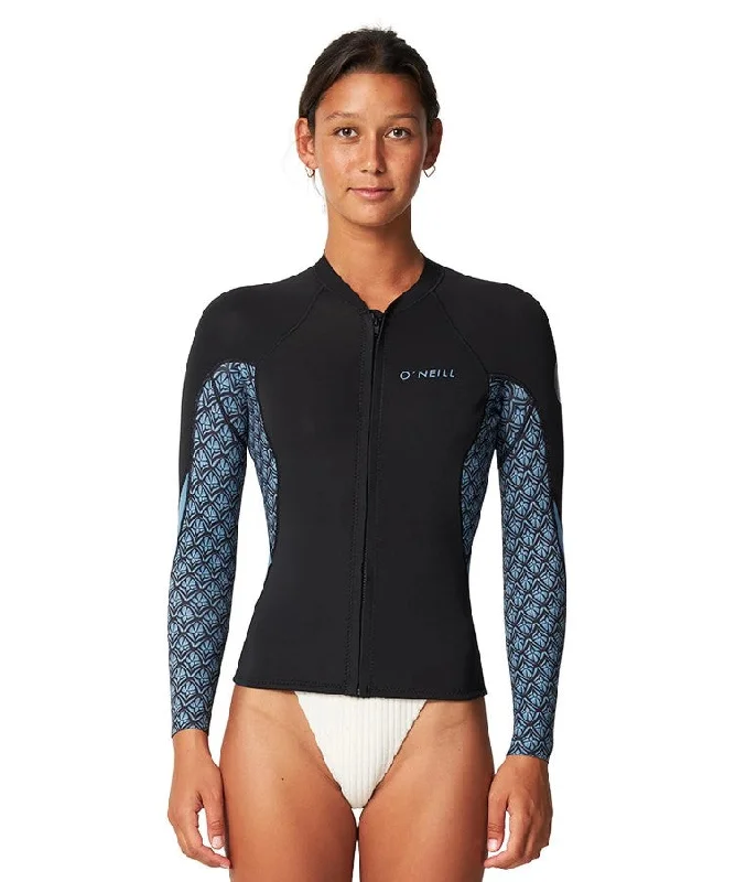 O'Neill Bahia 1.5mm Full Zip Wetsuit Jacket - Sum24