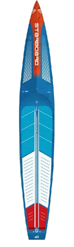 surfboards with good foot positioning for control-2024 STARBOARD SUP 14’0” x 23” GEN R BLUE CARBON SUP WITH CARRYING CASE