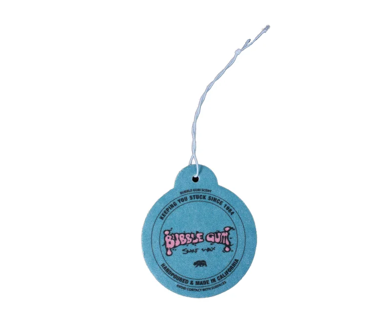 Bubble Gum Surf Wax Air Freshener - Blue