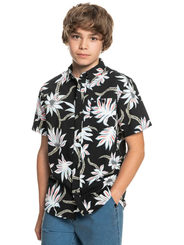 Mystic Beach Short Sleeve Shirt Boy's 8-16 (KVJ6)