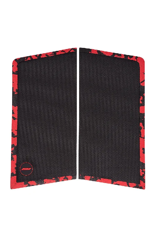 surf pads for beginners learning tricks-ProLite Eithan Osborne Pro Surf Front Foot Traction Pad - Red /Red Black Camo