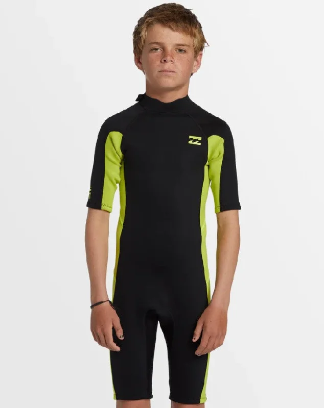 Billabong Foil Youth 2mm Back Zip Spring Wetsuit - Sum24