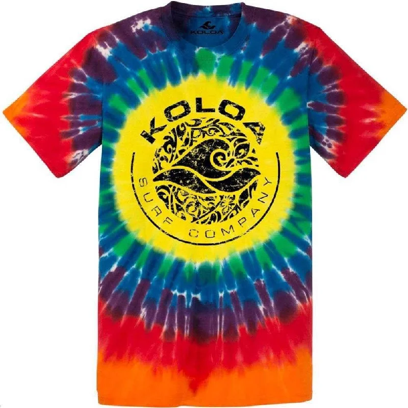 Koloa Surf Co. Sunshine Tie-Dye Circle Logo