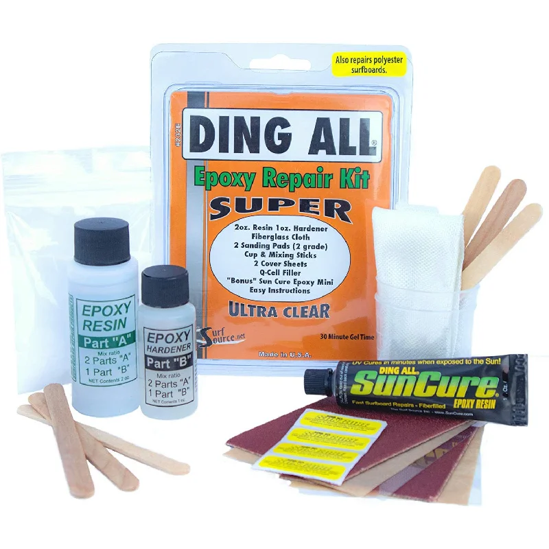 Ding Repair - Ding All SUPER Epoxy Repair Kit