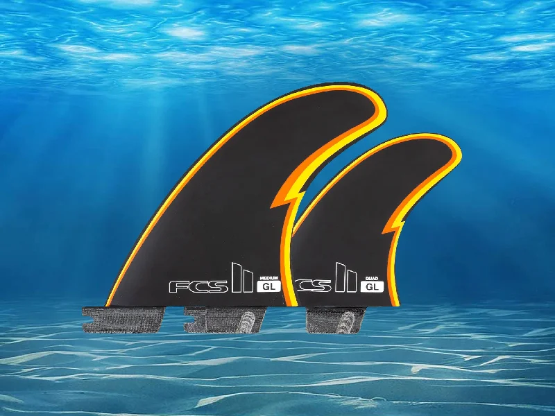 durable and long-lasting footstraps-FCS II Gerry Lopez Tri-Quad Fins