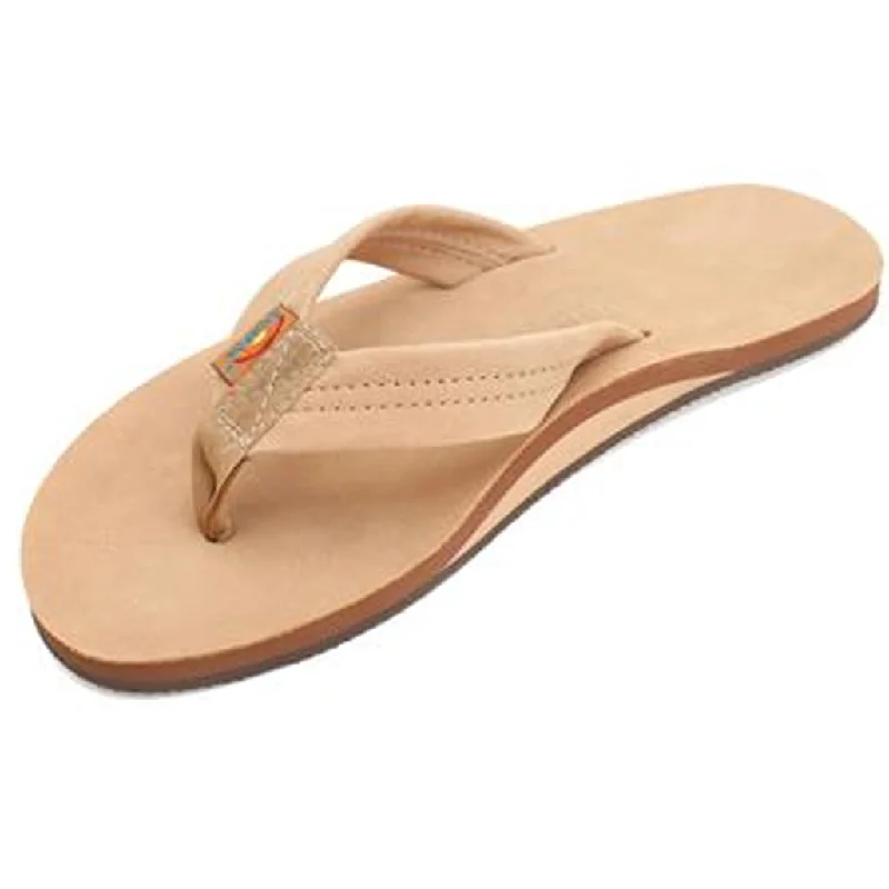 Rainbow Sandals Mens Premier/Classic Leather Single Layer With Arch - Sierra Brown