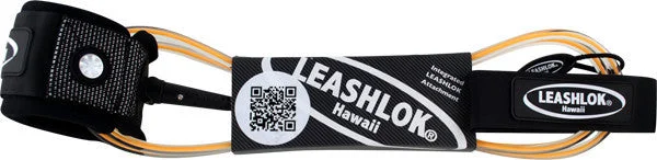 Surfboard Leash Leashlok Team 7' Orange