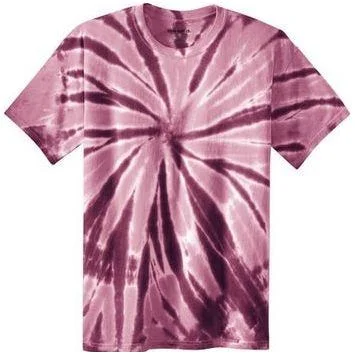 Maroon tie-dye