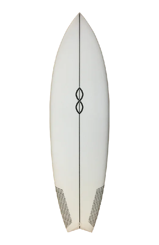 surfboards with an even distribution of volume for control-BANDIT 5'4''