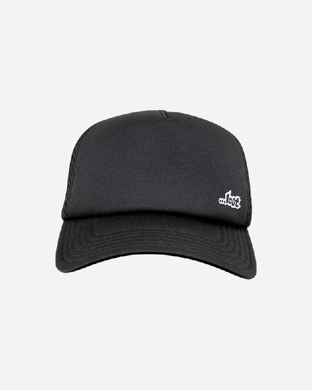 surfboards for smooth wave exits-Lost Essential Trucker Hat Vintage Black