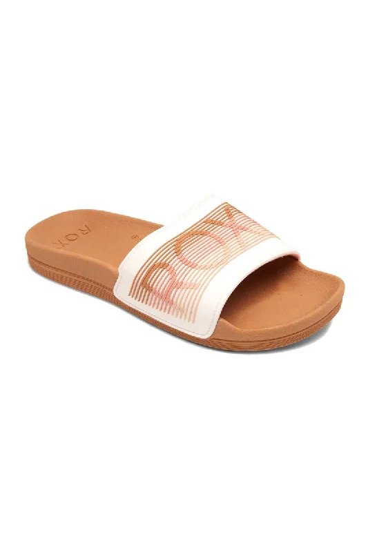 Roxy Slippy Water-Friendly Sandals - Tan