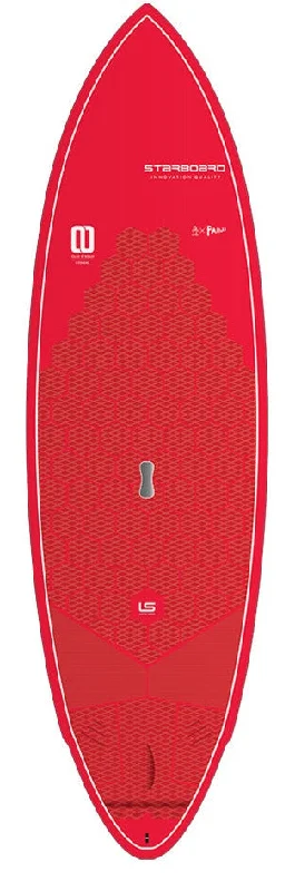 surfboards with efficient paddling for long waves-2024 STARBOARD SPICE 9'3" x 32.75" LIMITED SERIES RED SUP BOARD