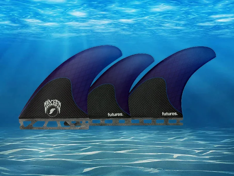 footstraps for increased performance in deep water-Futures Mayhem 3.0 5-Fin