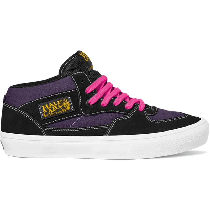 surfboards with better wave-catching ability-Vans Skate Half Cab Black/Purple