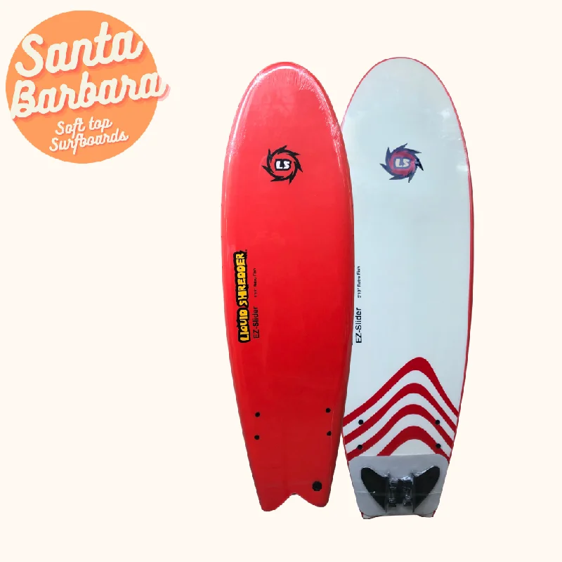 surfboards for efficient wave riding-5'10 Retro Fish Twin