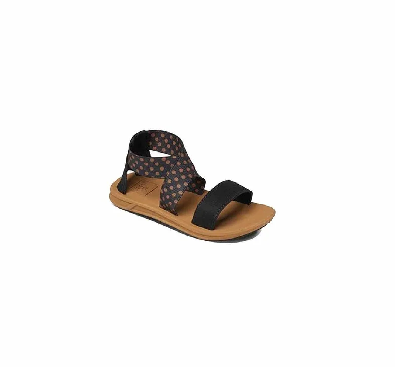 Reef Little Rover Hi Youth Toddler Girl's Sandals - Natural Dots