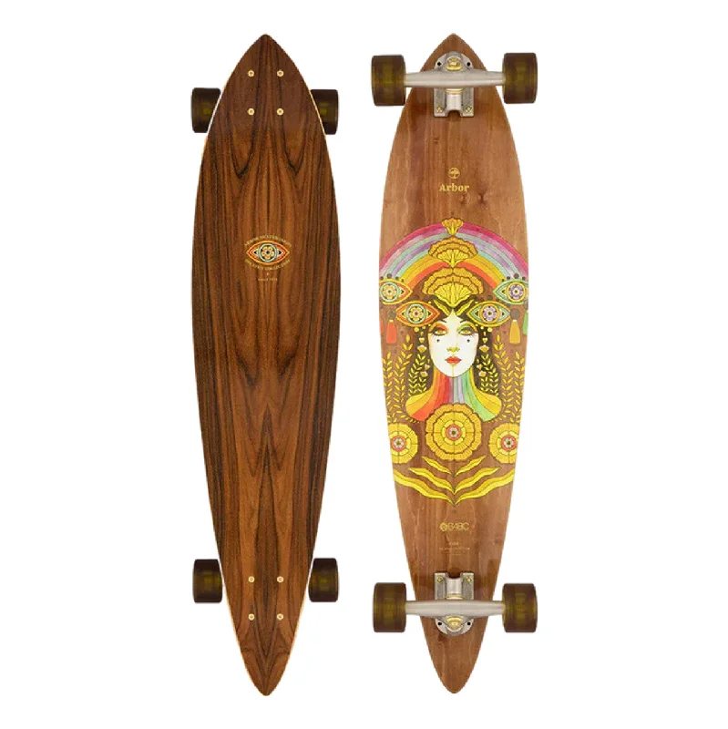 surfboards for beginners to intermediate surfers-Arbor Solstice Lunar B4BC Fish 37" Cruiser