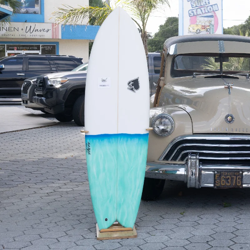 surfboards with great grip on waves-Kechele Mod Fish 6'0 Surfboard - FCS II