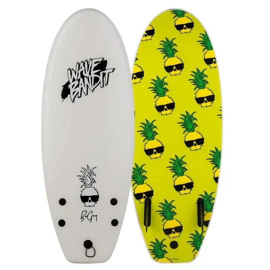 surfboards for quick response in heavy surf-Wave Bandit B.Gravy Shred Sled (white)