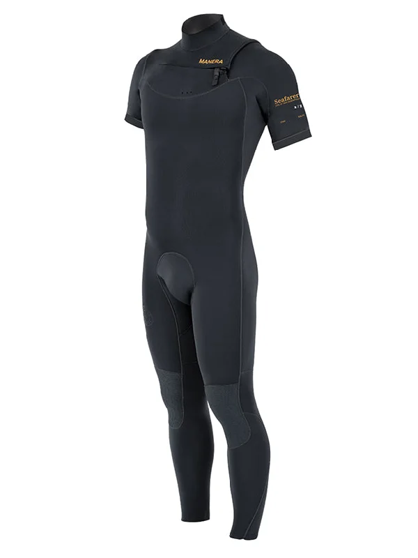 Seafarer Hybrid 2/2mm Chest Zip Short Sleeve Fullsuit - 2022