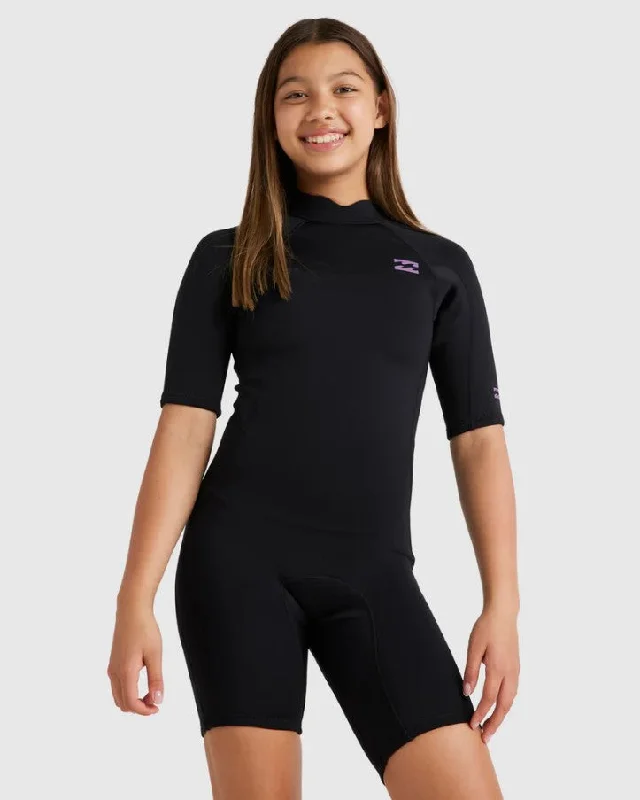 Billabong Girls 2mm Foil BZ Spring Wetsuit - Sum24