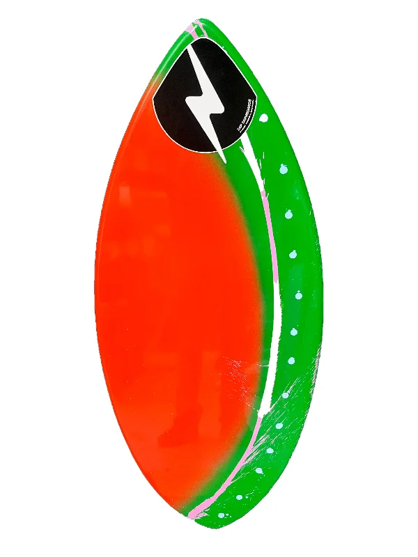 surfboards with minimal resistance for speed-Zap 45" Med Wedge red/green