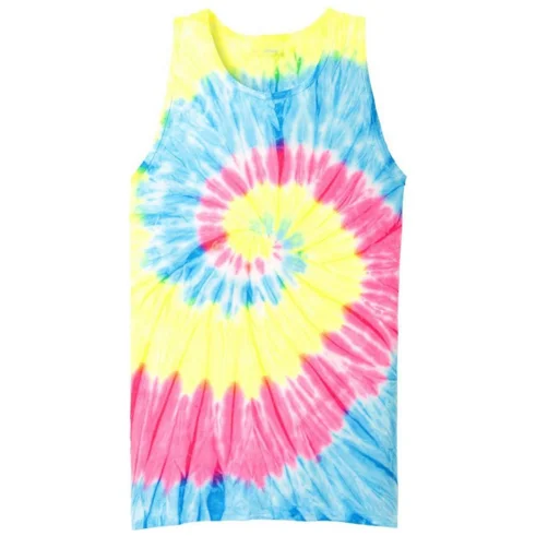 Neon Rainbow tie-dye