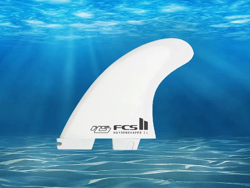 comfortable footstraps for beginners-FCS II Hayden Shapes Tri-Fin Set