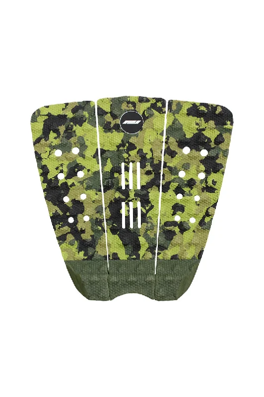 surf pads for ultimate foot support-ProLite Timmy Reyes Pro Surf Traction Pad - Green Camo / Olive